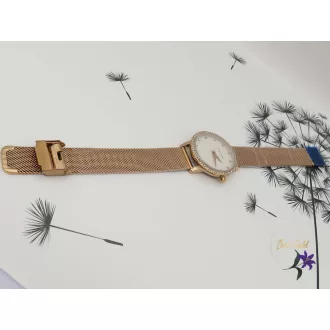 Női Hannah Martin analog karóra nemesacél-rose gold