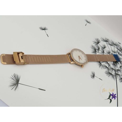 Női Hannah Martin analog karóra nemesacél-rose gold