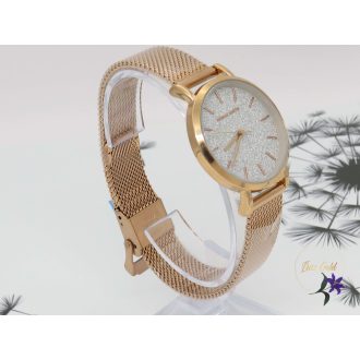 Női Hannah Martin analog karóra nemesacél-rose gold
