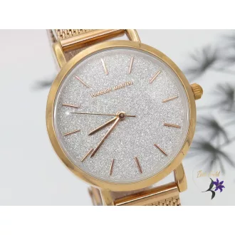 Női Hannah Martin analog karóra nemesacél-rose gold