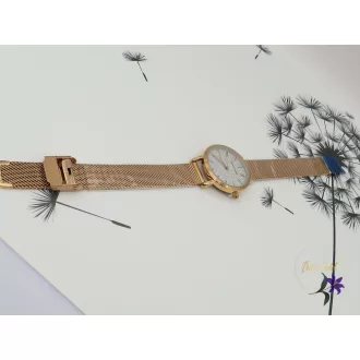 Női Hannah Martin analog karóra nemesacél-rose gold