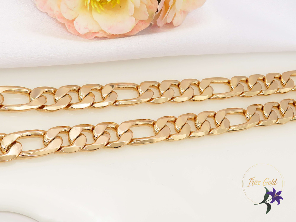 Figaró-55/12 gold filled vastag nyaklánc-18K