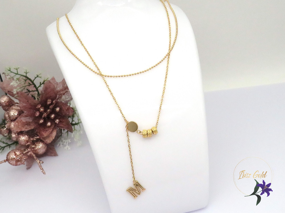 Mery gold filled dupla nyaklánc -18k