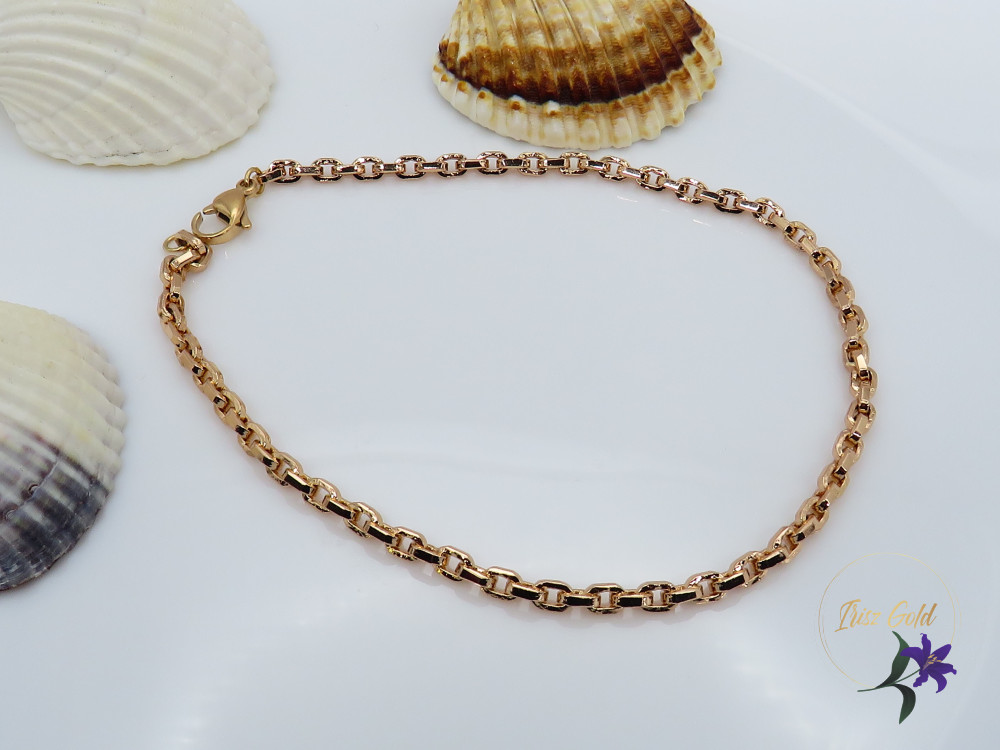 Luzi gold antiallergén bokalánc láncszemek 18K