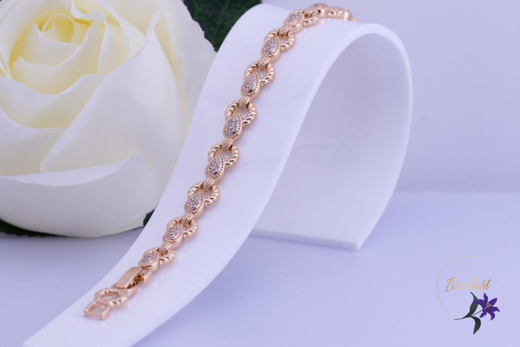 Evelin antiallergén elegáns karkötő -18K